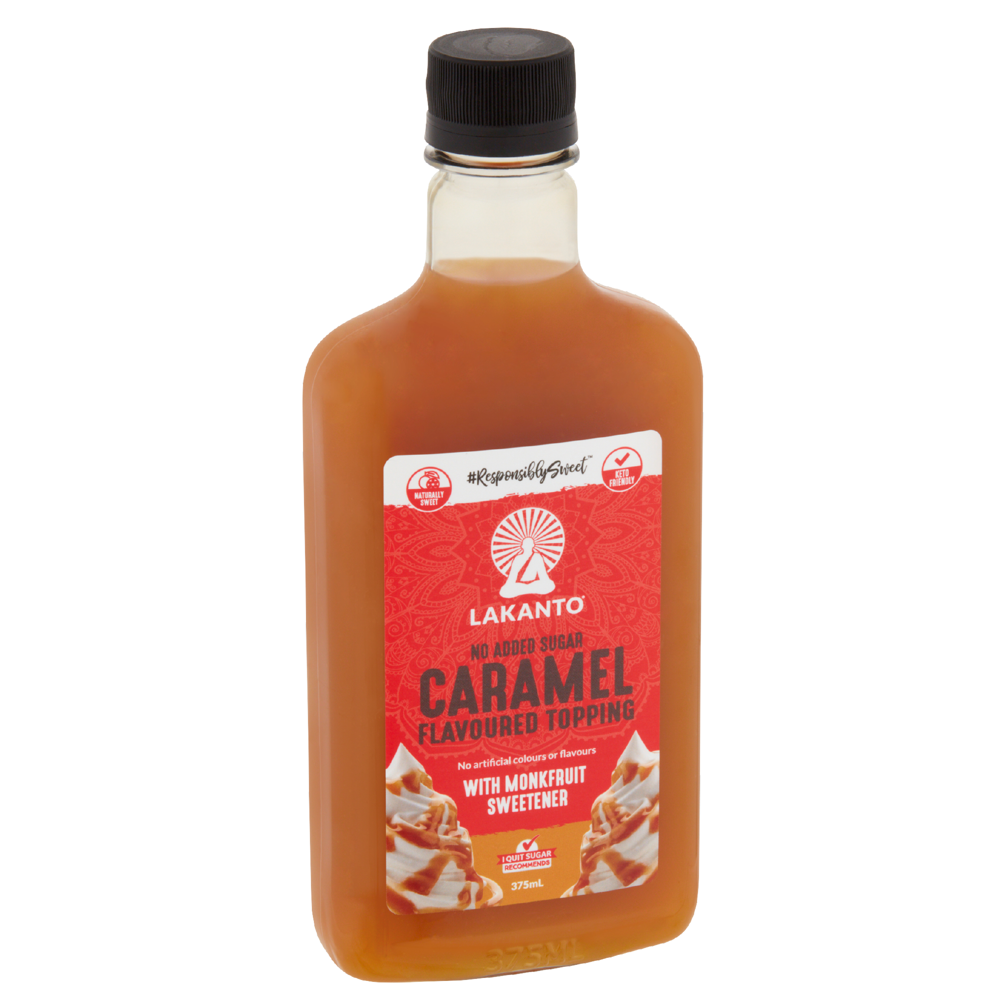 Lakanto Caramel Topping with Monkfruit Sweetener