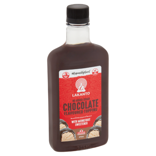 Lakanto Chocolate Topping with Monkfruit Sweetener 375mL