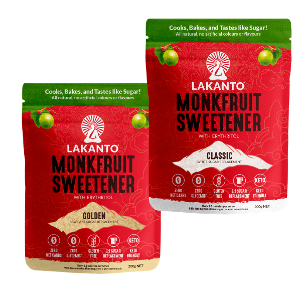 Lakanto Monkfruit Sweetener Classic and Golden Bundle